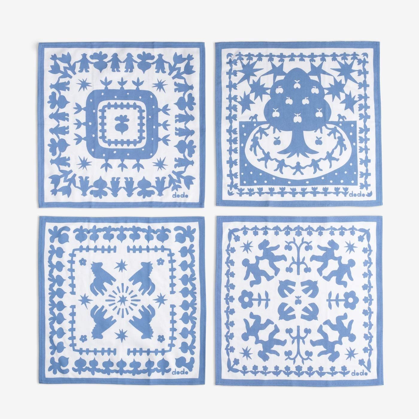 Textile Vytynanka Napkins